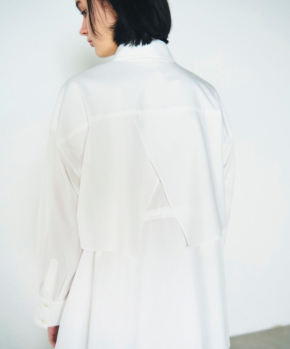 GRACE CONTINENTAL レイヤードドロストシャツ 