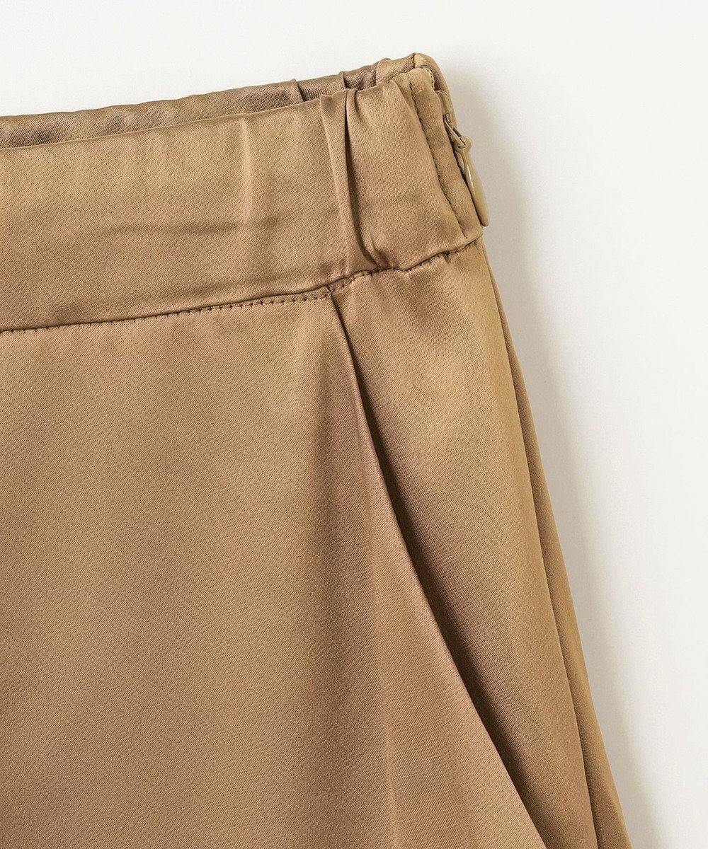 GRACE CONTINENTAL サテンミリタリーロングスカート 