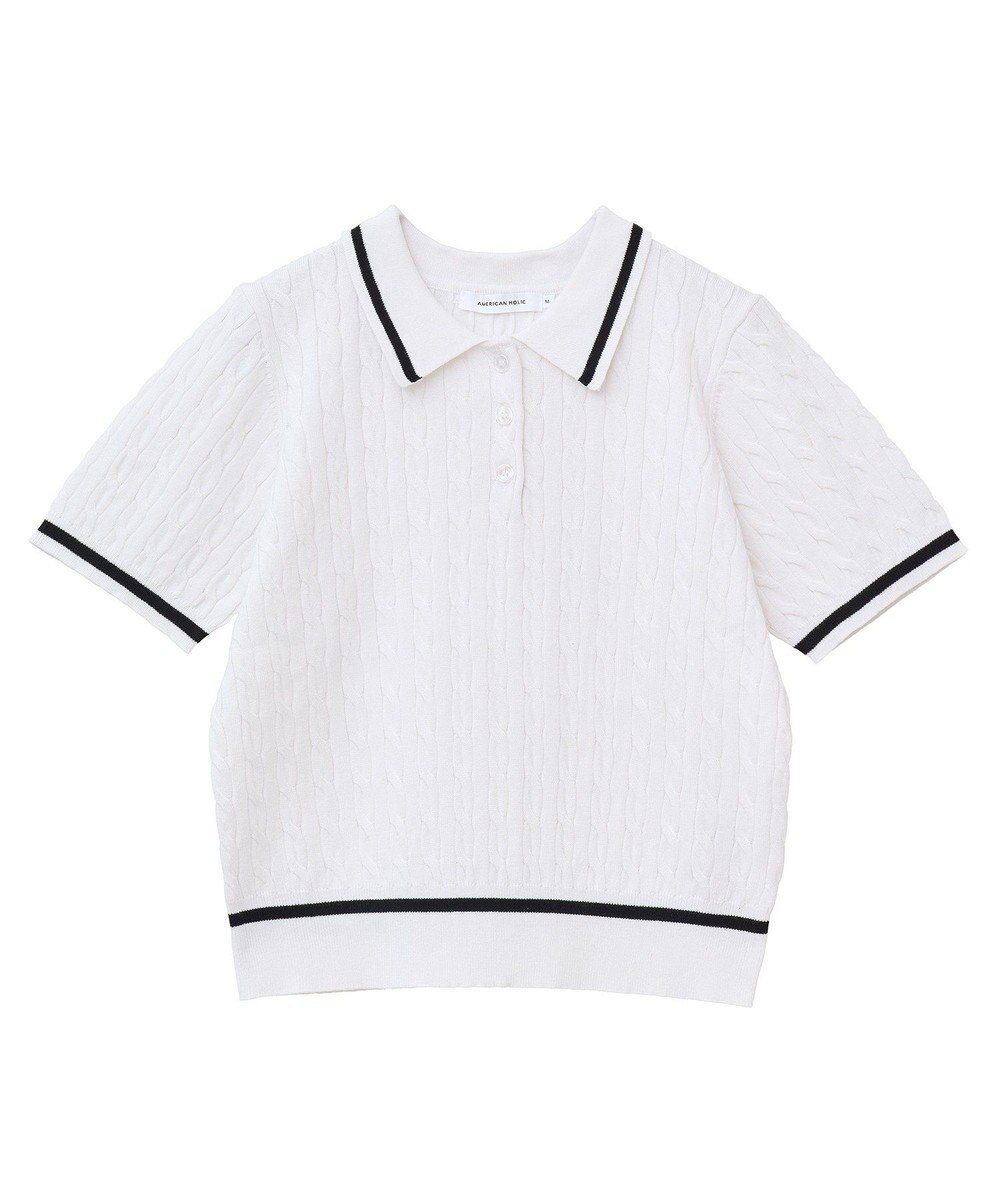AMERICAN HOLIC アソートニットポロシャツ 