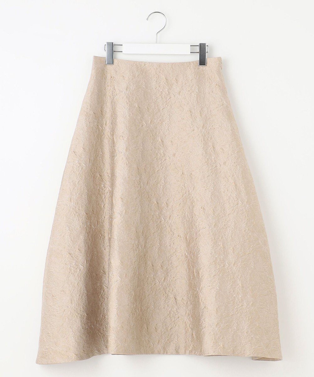 23区 【エステータ】シャイニージャカード フレアスカート 