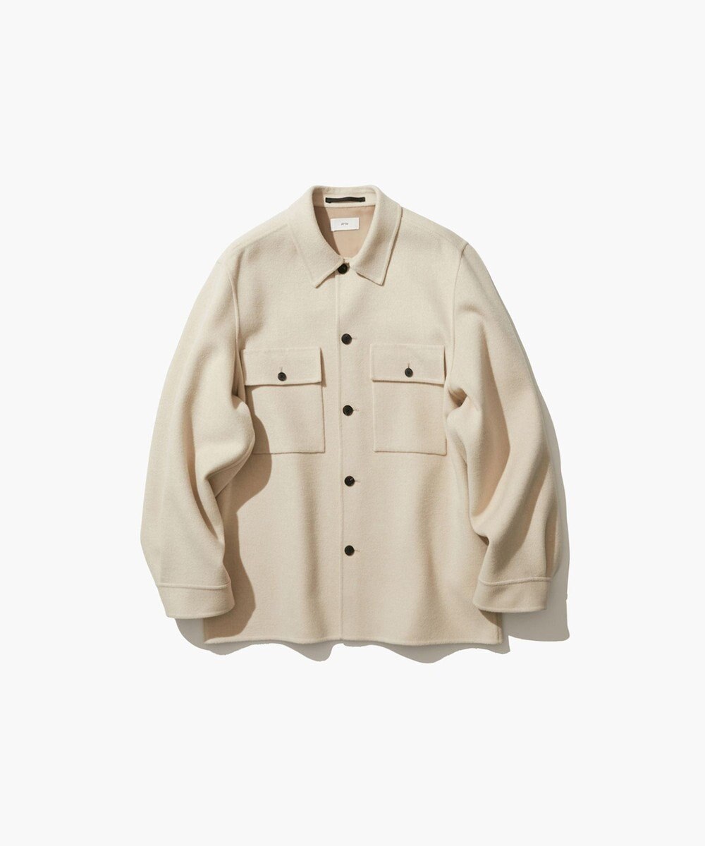 ATON MERINO DOUBLE MELTON | CPOジャケット - UNISEX 