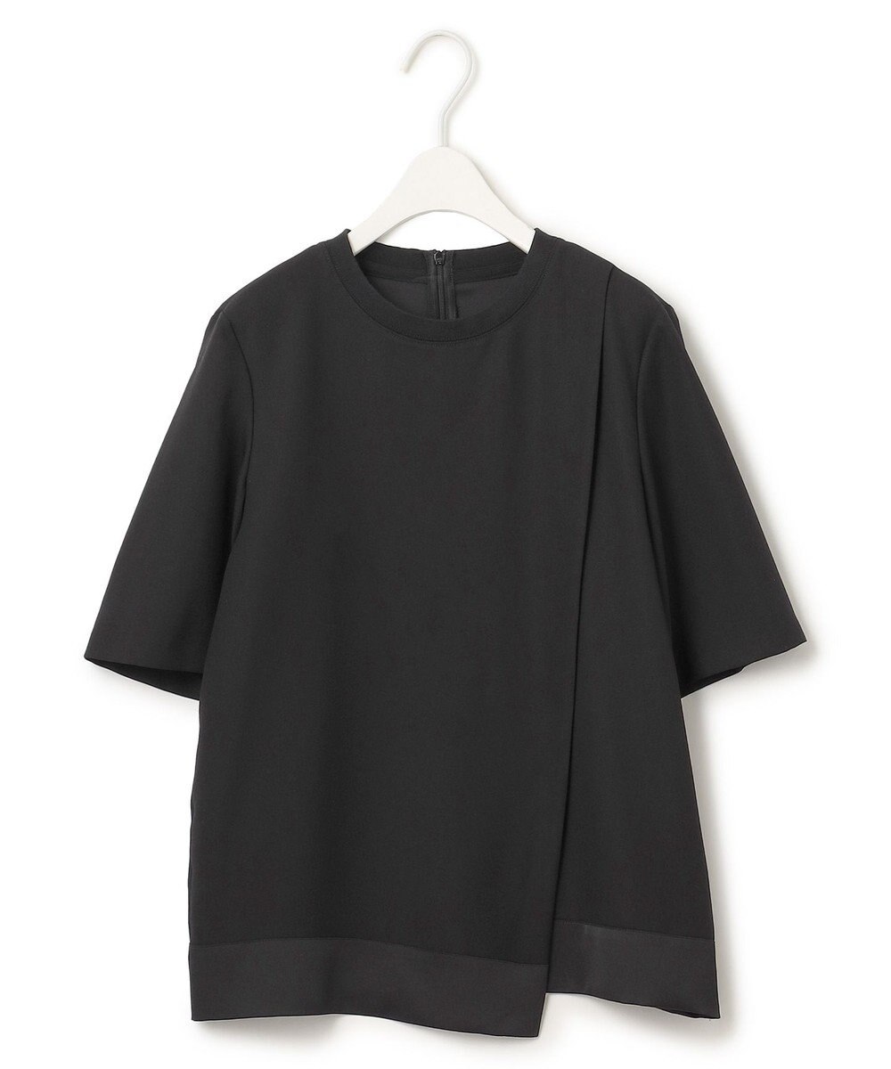 ICB 【新色追加・接触冷感・UVケア・速乾・洗える】 FluidBackSatin Tブラウス 