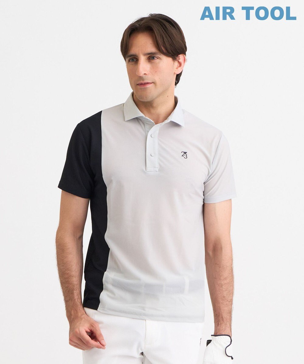 23区GOLF 【MEN】AIR TOOLライト ポロシャツ 