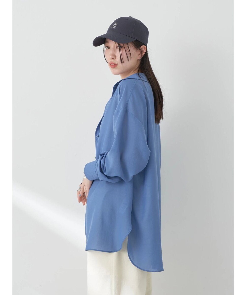 earth music&ecology シアーボーイズライクシャツ 