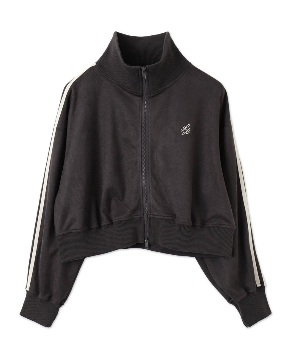 WEGO スエードポンチクロップドトラックジャケット 