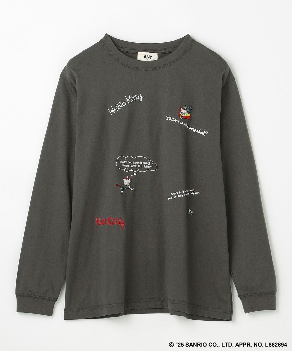 ANY 【ハローキティ×ANY】ロゴTシャツ 
