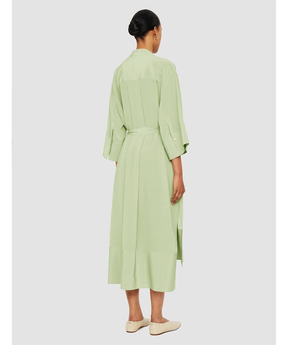 JOSEPH クレープ ド ソワ　ミディドレス 