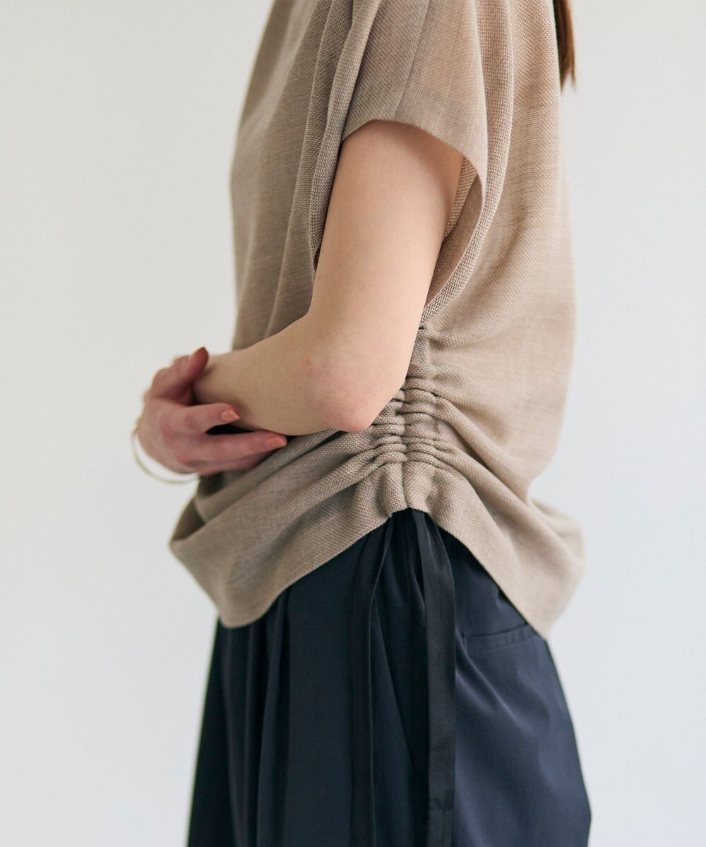 BEIGE， LIATRIS / ドロスト ドルマンブラウス 