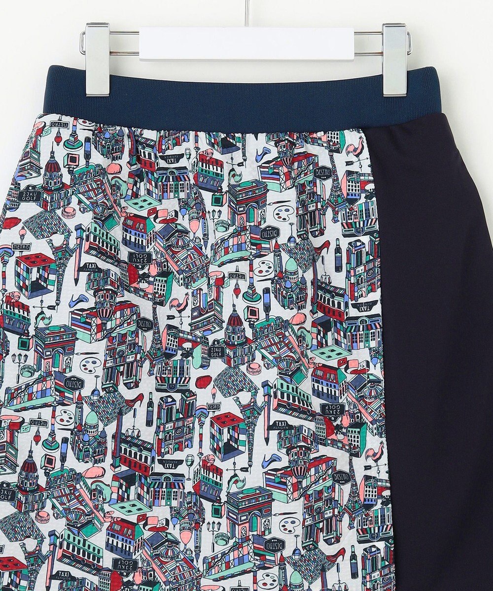 23区GOLF 【WOMEN】【撥水】パリマップ総柄スカート 