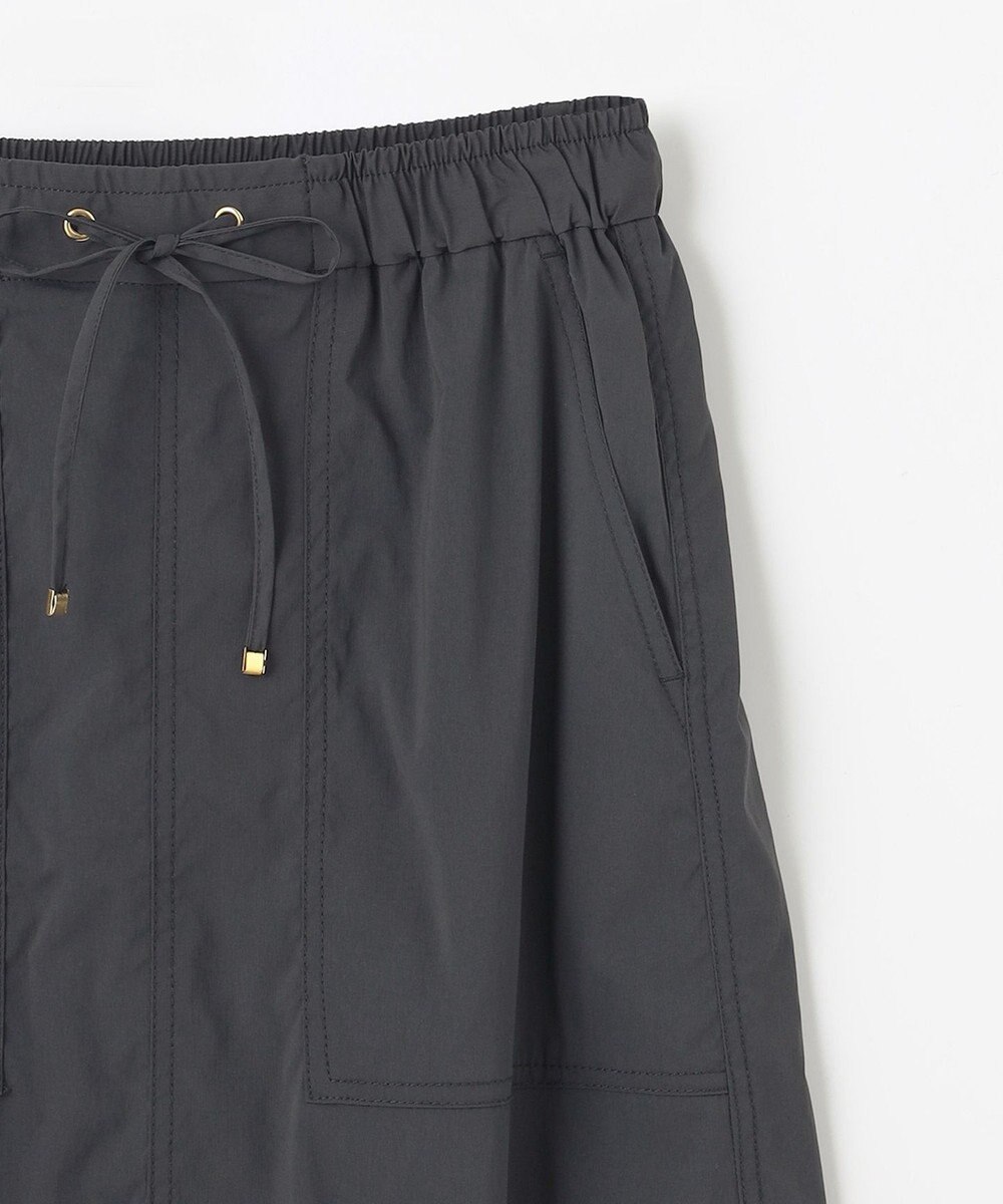 ANY L 【ウエストゴム】撥水ナイロンベイカースカート 