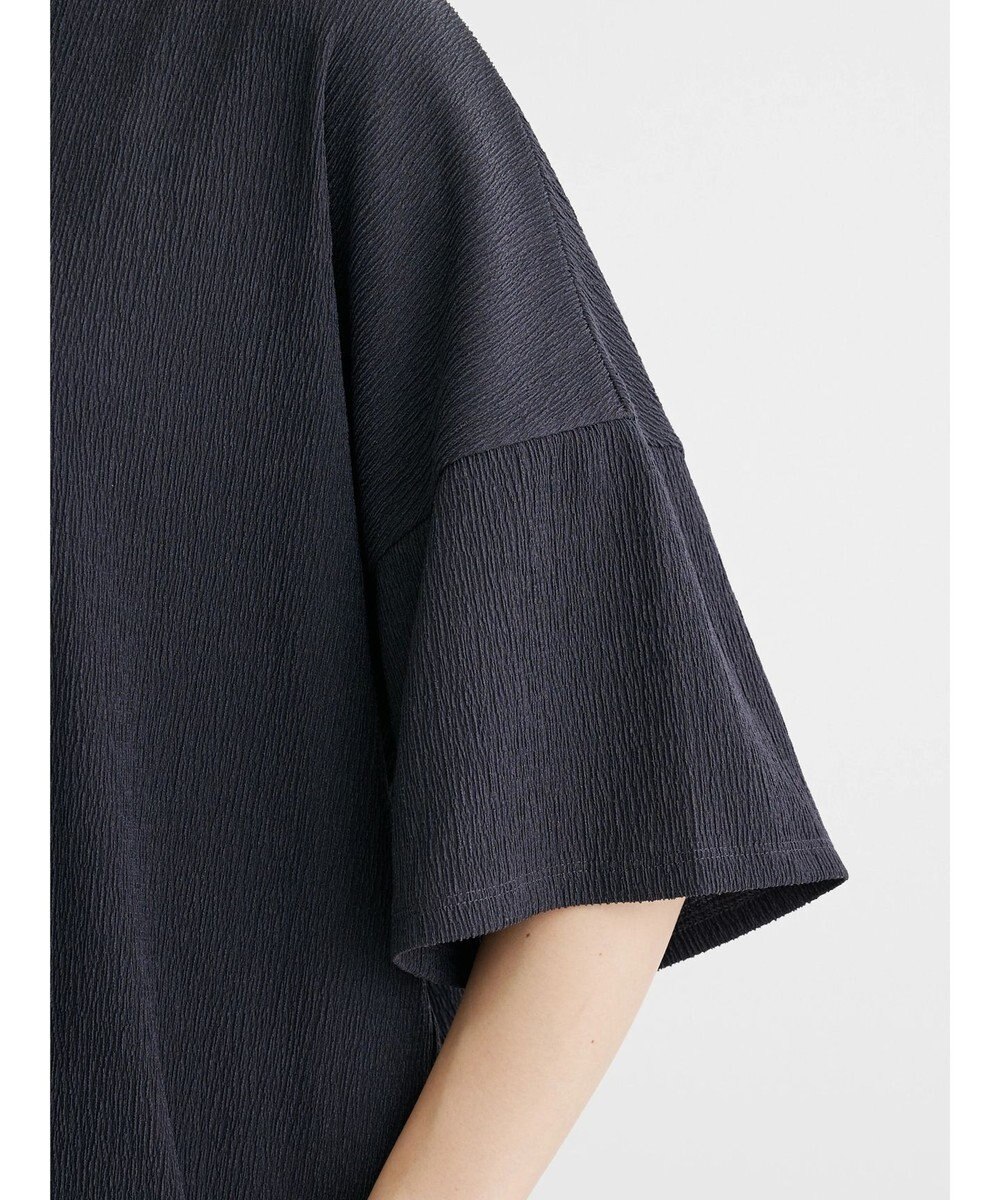 Green Parks ５分袖スキッパーカットチュニック 