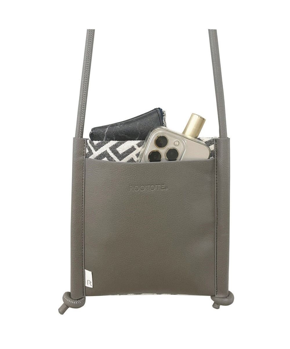 ROOTOTE 3087【キレイめトート】LT.サコッシュ.ジャガードモノグラム-A 