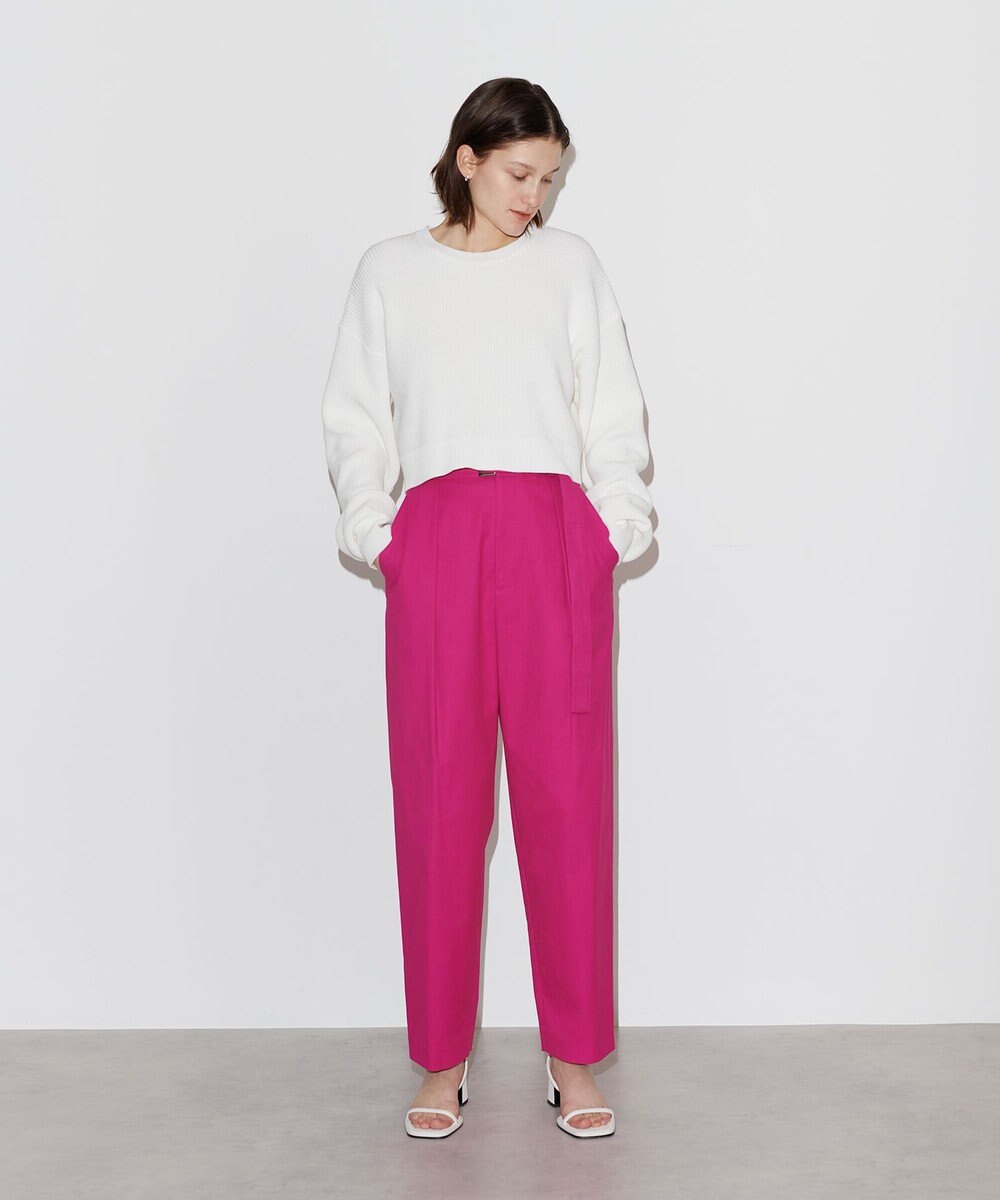 NAVE 【Nave 　洗える】ルピナス コットンニットトップス 