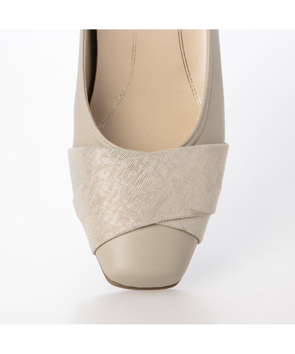 Riz raffinee <Riz raffinee>【3E】スクエアトゥパンプス 