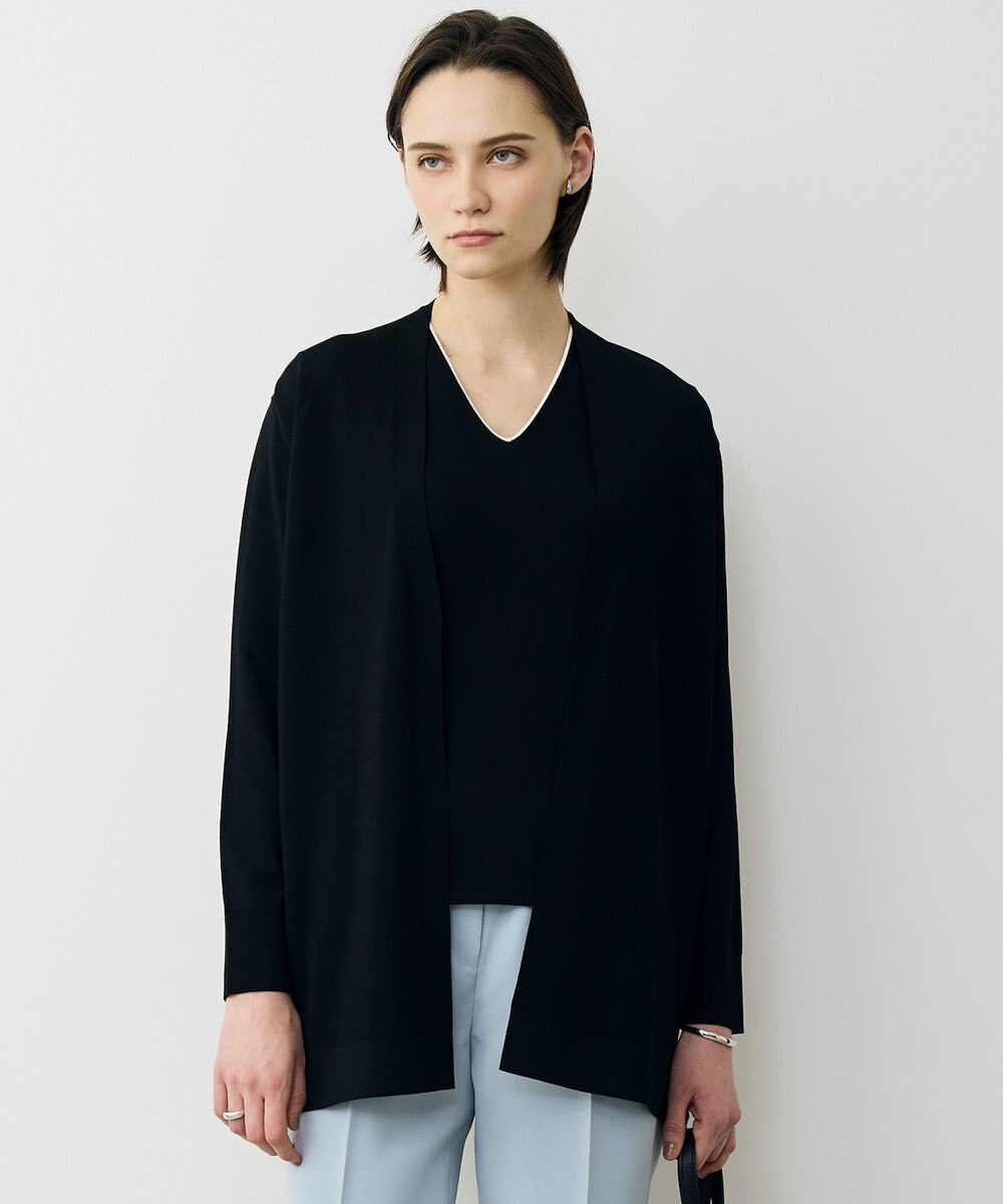 ICB L 【先行予約】 シンセティックハイゲージ ロングカーディガン 