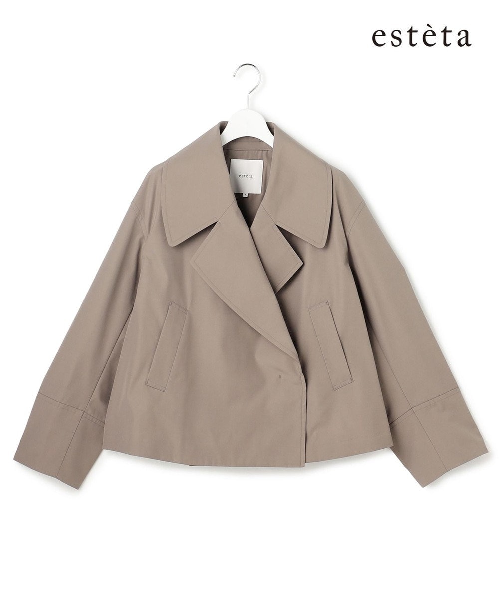 23区 【エステータ】ウールミックスクロス ショートジャケット 