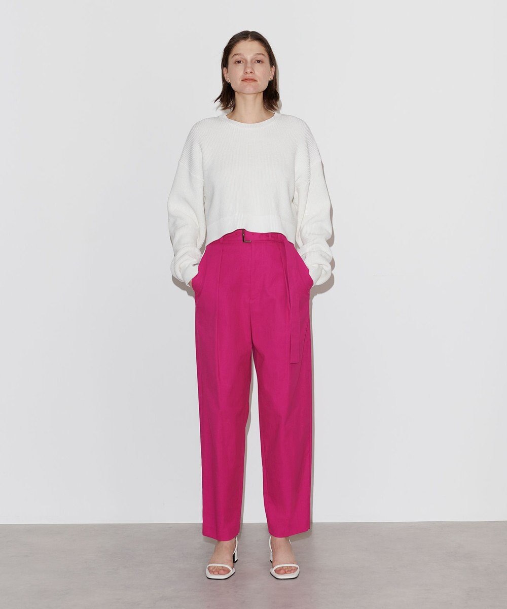 NAVE 【Nave 　洗える】ルピナス コットンニットトップス 