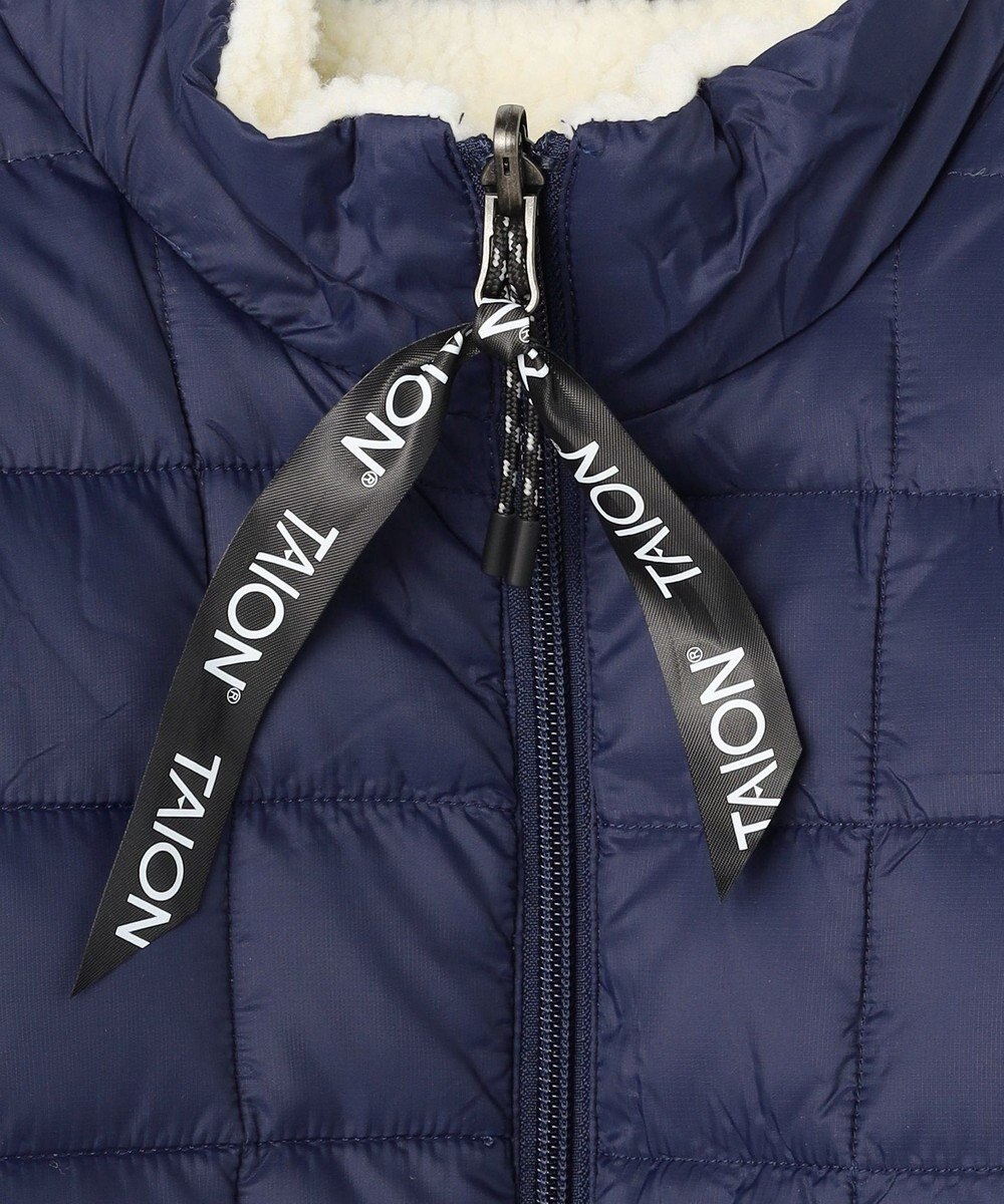 UNFILO 【120-150cm】TAION リバーシブルボア ダウンジャケット(UNISEX) 