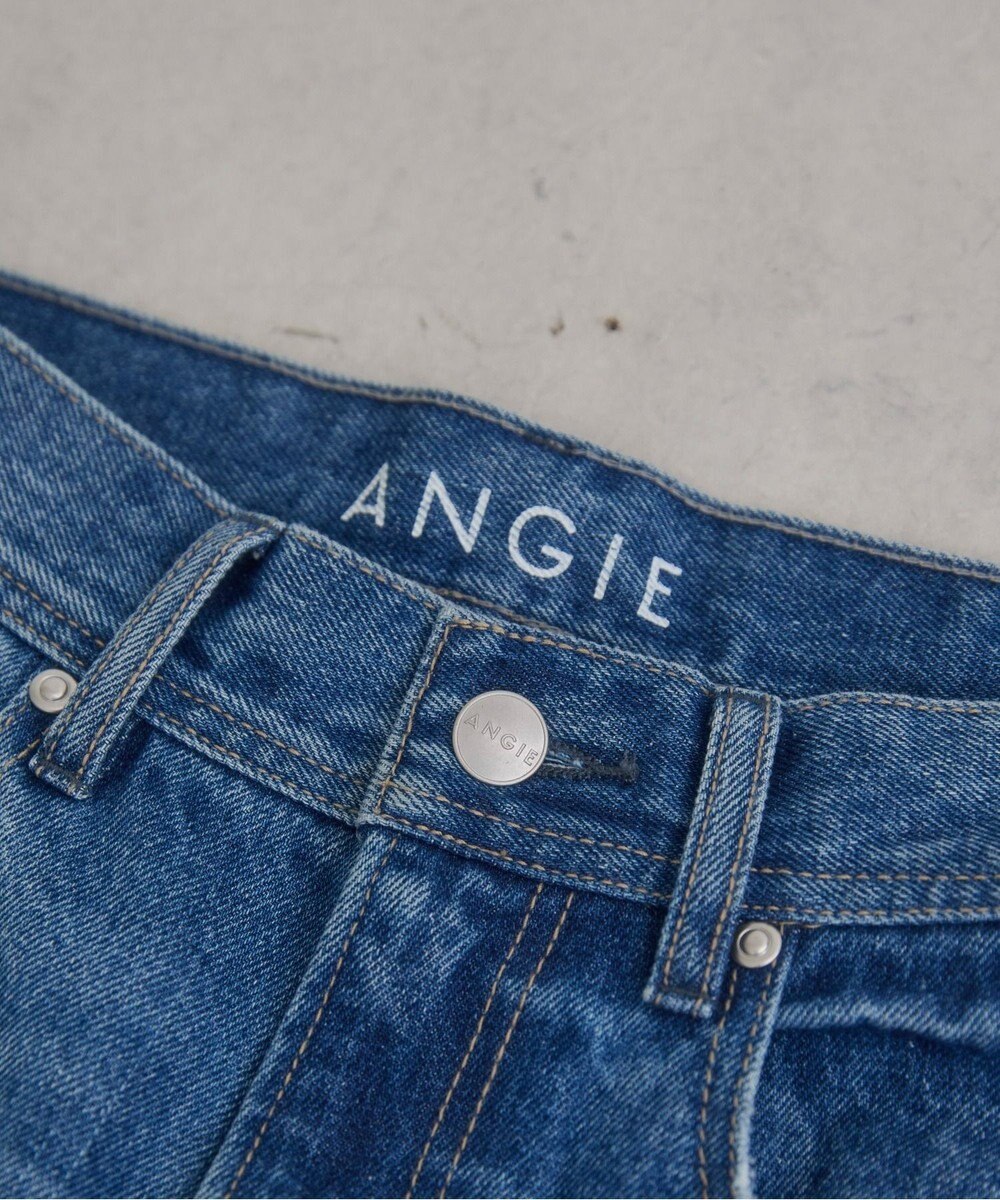 WEGO 【ANGIE VINTAGE/SMLサイズ展開】ワイドストレートデニムパンツ 
