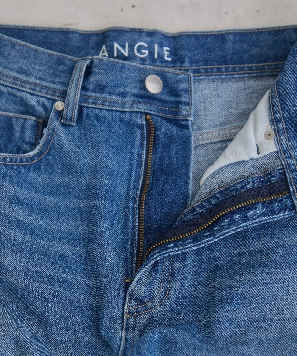 WEGO 【ANGIE VINTAGE/SMLサイズ展開】ワイドストレートデニムパンツ 