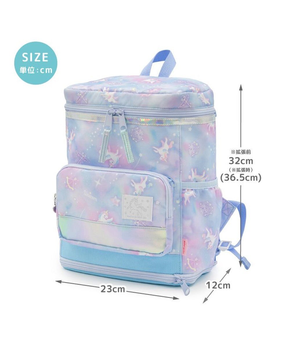 Mother garden マザーガーデン ユニコーン スクエアリュック 【Mサイズ】  《ミルキーウェイ紫》 