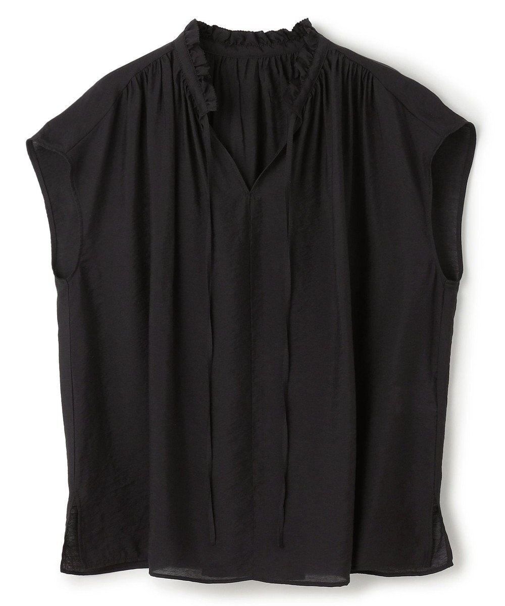 UNFILO ヴィンテージシアー ギャザーブラウス 