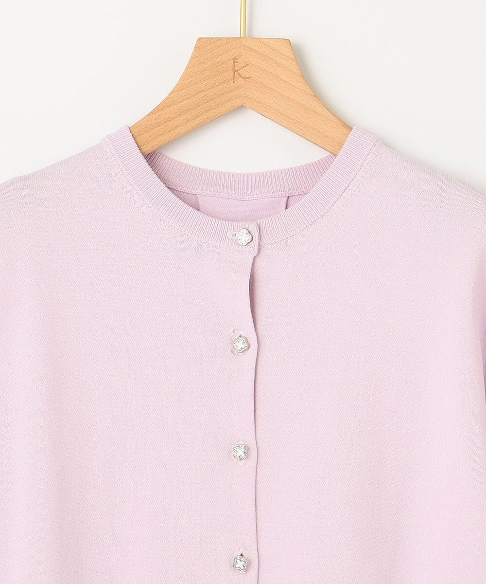 組曲 【8色展開・アンサンブル対応】ブーケカラーカーディガン 