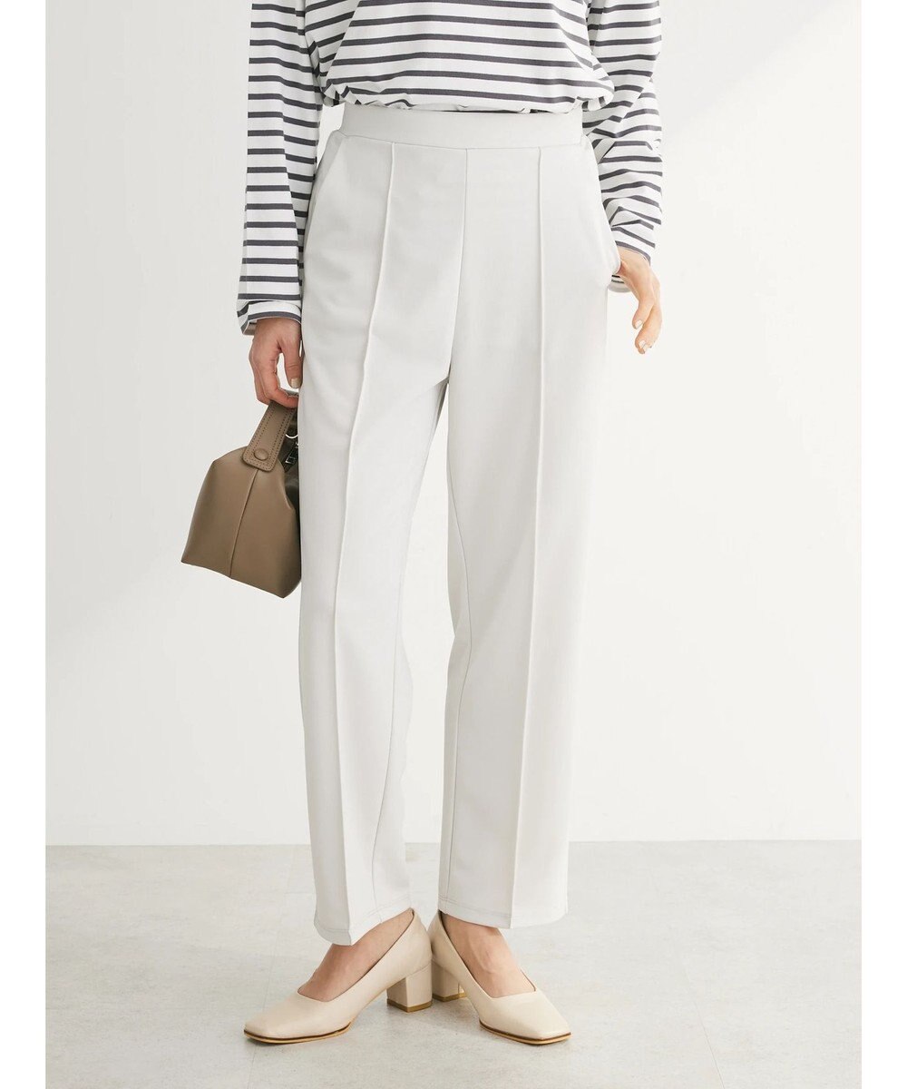 Green Parks らくスレストレートパンツ 