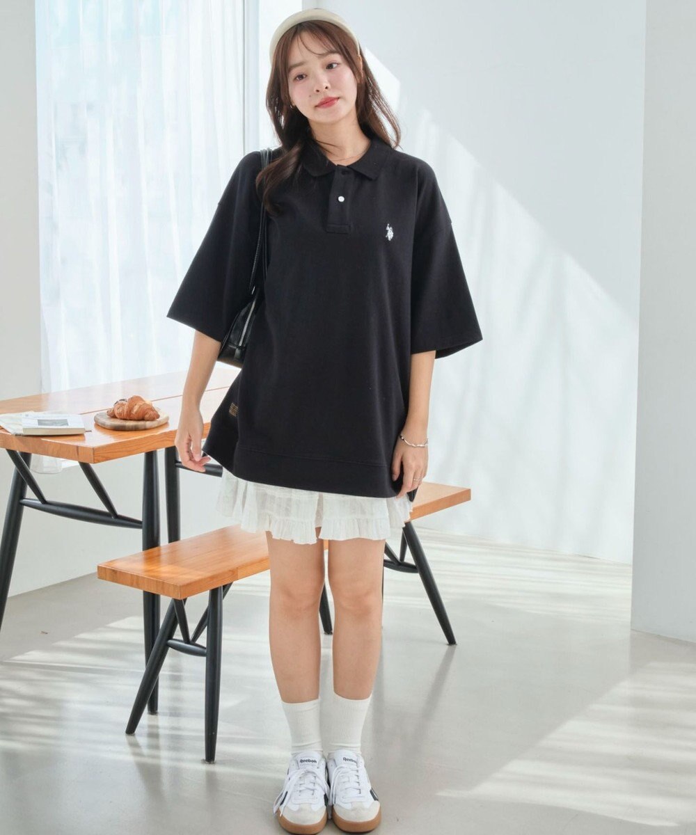 WEGO 【ユニセックス着用ITEM/MLサイズ展開】別注USPOLO　ヘビーウェイトポロT 