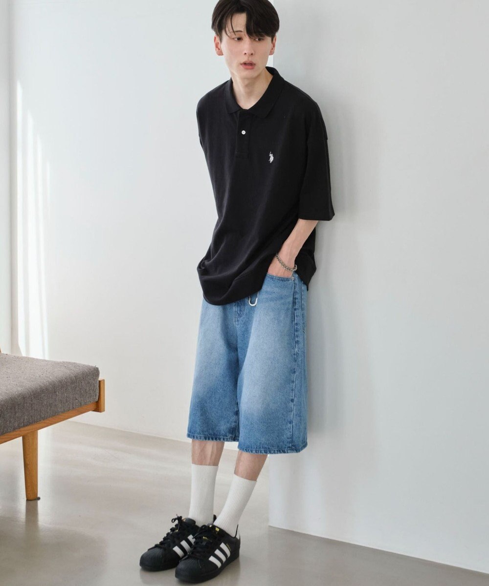 WEGO 【ユニセックス着用ITEM/MLサイズ展開】別注USPOLO　ヘビーウェイトポロT 