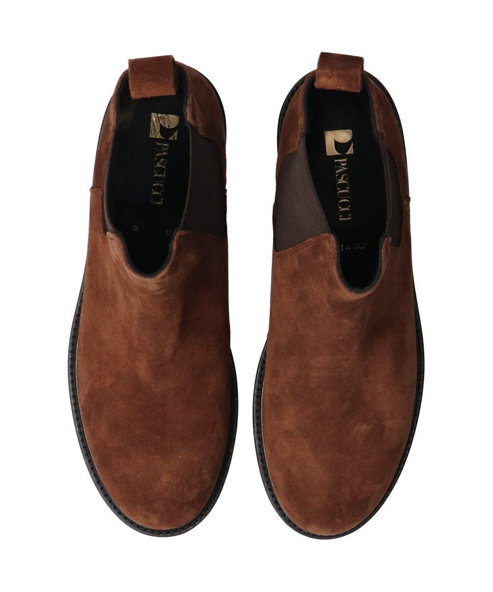 INTER-CHAUSSURES 【PASCUCCI】ラウンドトウベーシックサイドゴアブーツ 