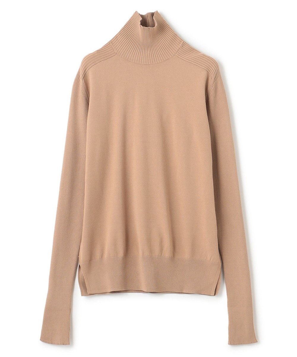 BEIGE， 【洗える】WILLOW / サムホールハイネックニット 