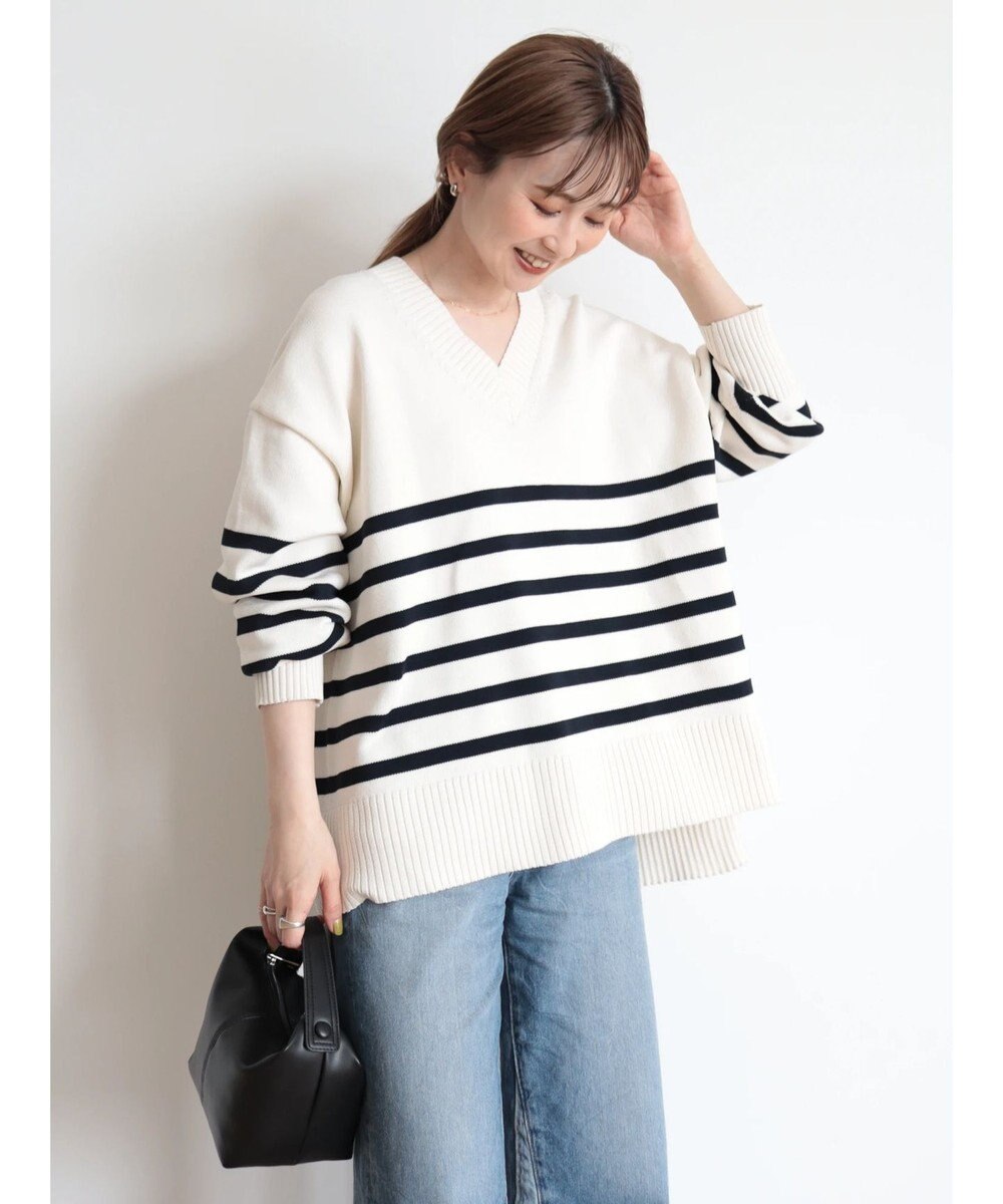 AMERICAN HOLIC エコカルットＶネックプルオーバー 