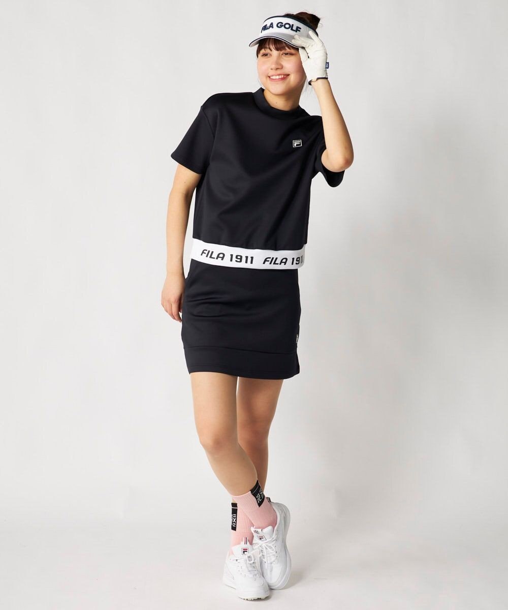 FILA GOLF／marie claire 【FILA GOLF】 ダンボールニットモックシャツ 