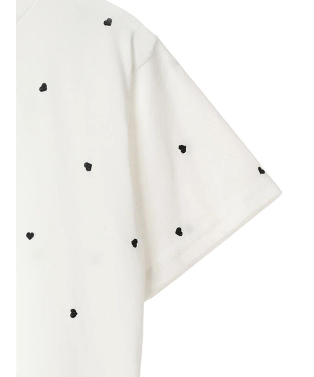 Green Parks ・Ｄｏｕｂｌｅ　Ｆｌａｇｓ　ハート刺繍ＴＥＥ 