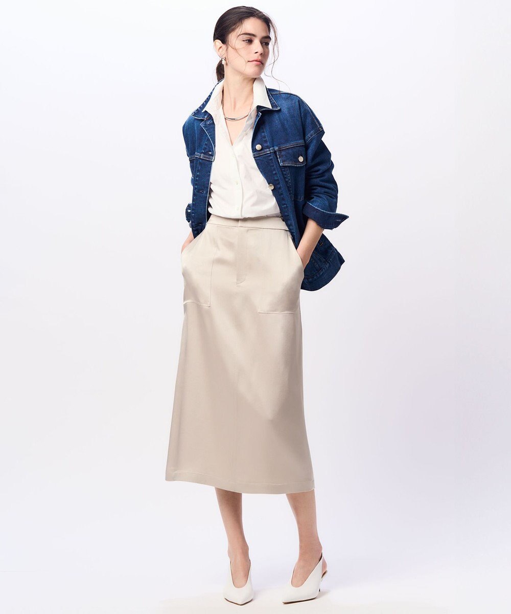 23区 S 【Oggi4月号掲載/洗える】CANCLINI ベーシック シャツ 