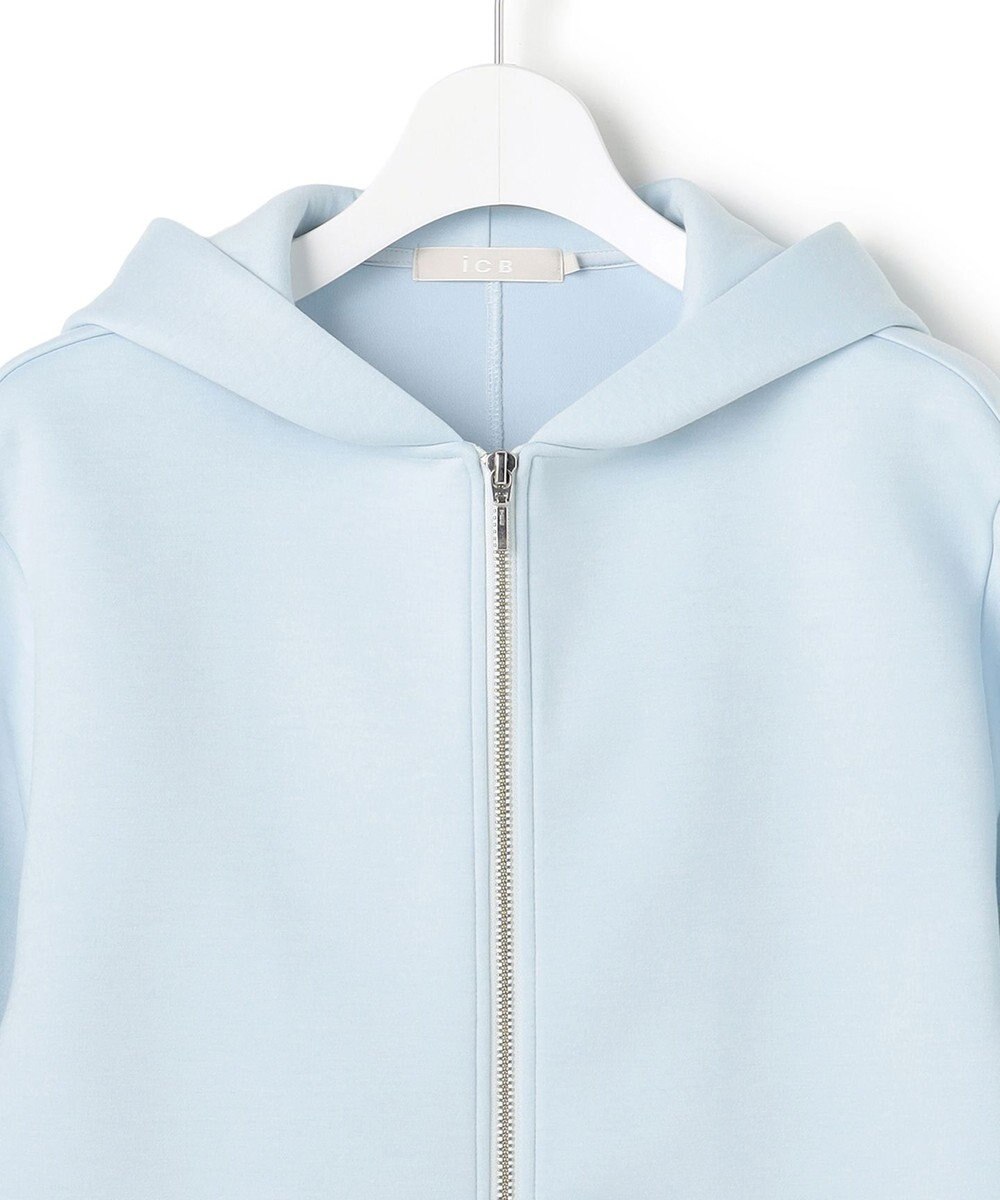 ICB 【先行予約・WEB限定カラーあり】ソフトダンボール ジップアップ フーディ 
