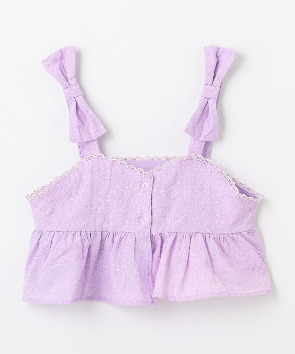 ANY KIDS キャミソール付き 長袖Tシャツ 