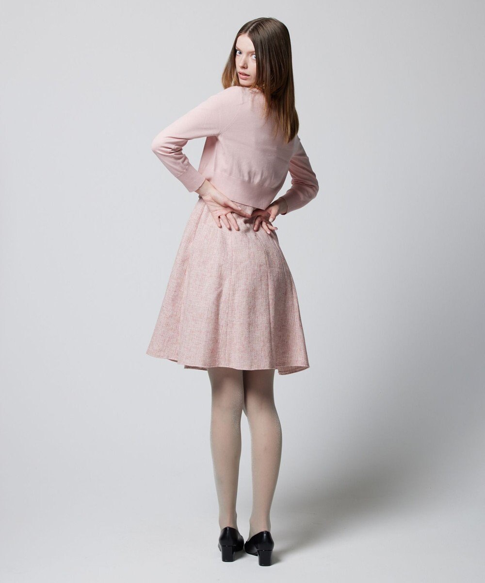 TOCCA 【洗える】PINK BASKET KNIT カーディガン 