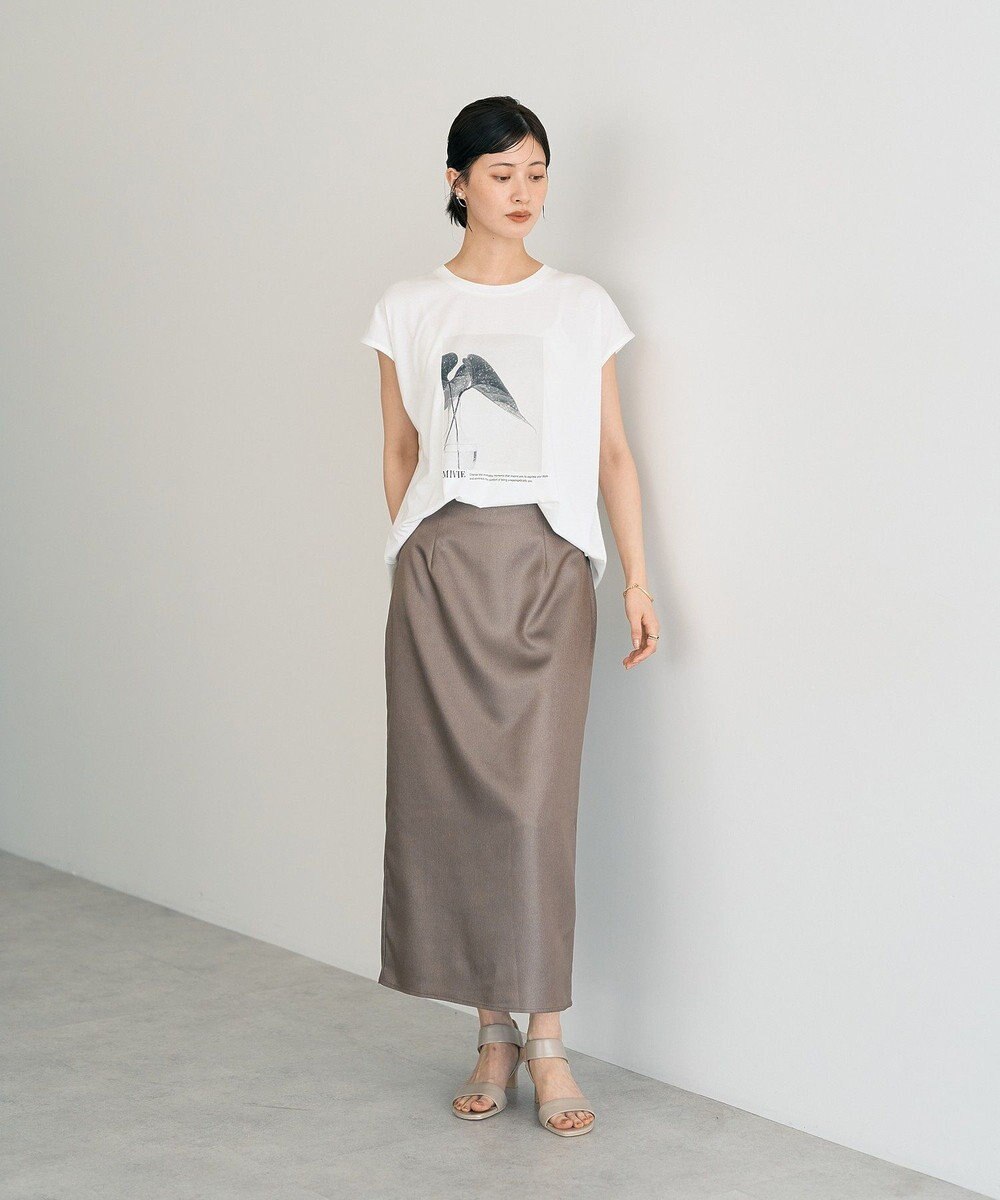 YECCA VECCA フォトプリントノースリーブTee 