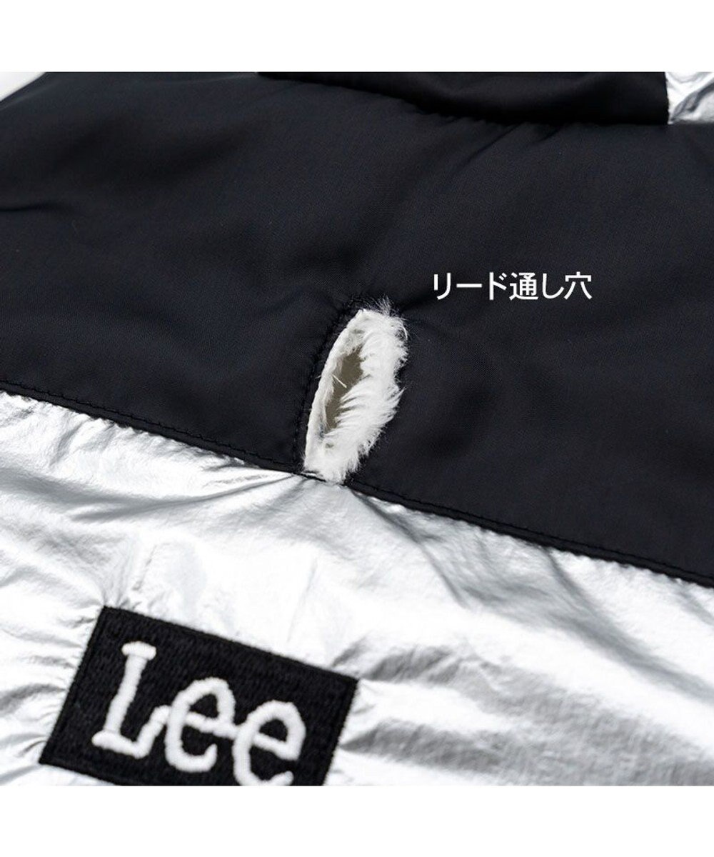 PET PARADISE Lee フード付 綿入れベスト 《シルバー》 中型犬 大型犬 