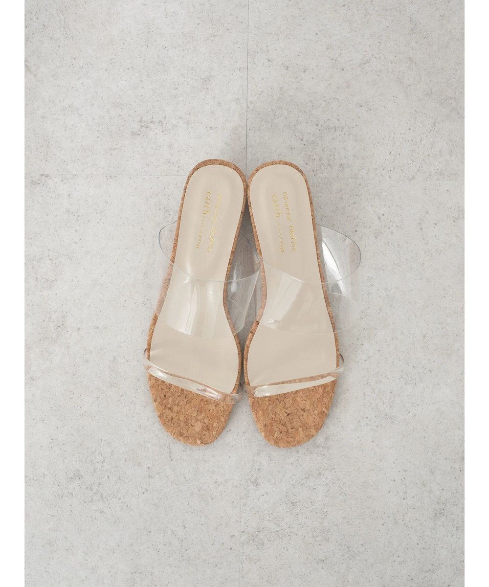 earth music&ecology ＯＲｉｅｎｔａｌＴＲａｆｆｉｃ　クリアストラップサンダル 