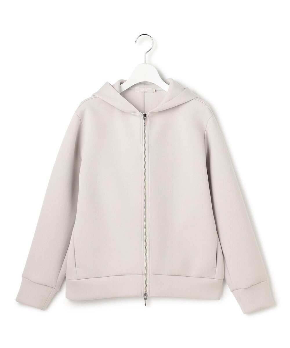 ICB 【先行予約・WEB限定カラーあり】ソフトダンボール ジップアップ フーディ 