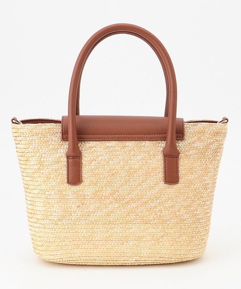 LA BAGAGERIE フラップ2WAYかごトートバッグ 