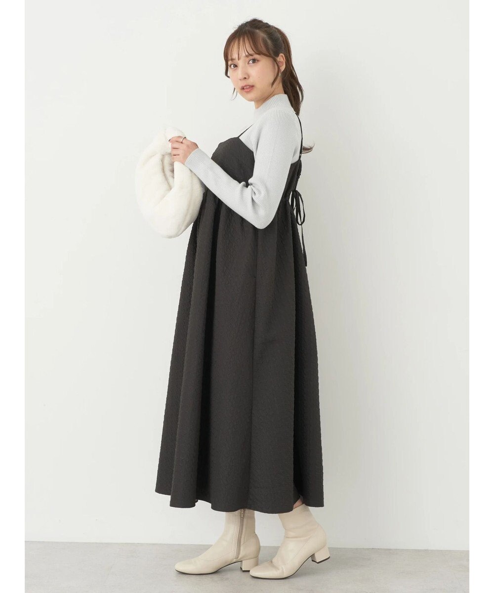 earth music&ecology バックオープンキャミワンピース 