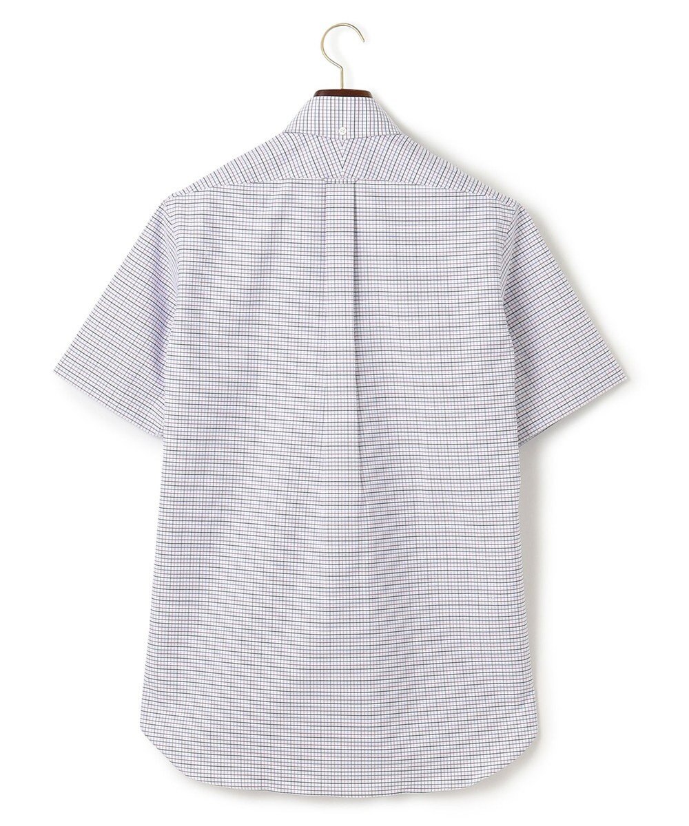 J.PRESS MEN 【WEB・一部店舗限定】オックスフォードトリプルカラーチェック 半袖シャツ/B.D 