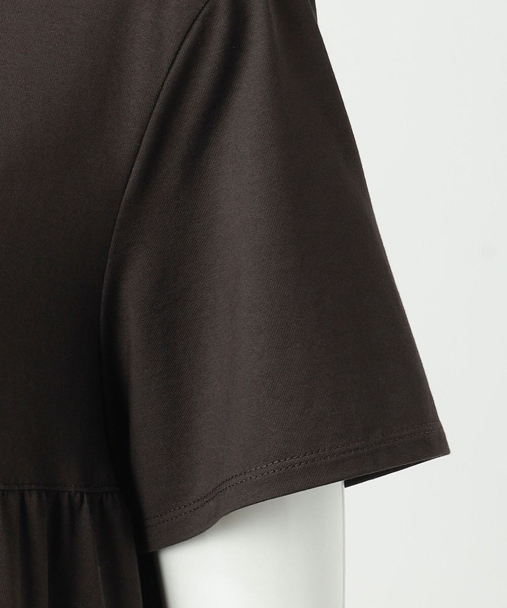 23区 【R(アール)】プレミアムコットンジャージー ティアードワンピース 