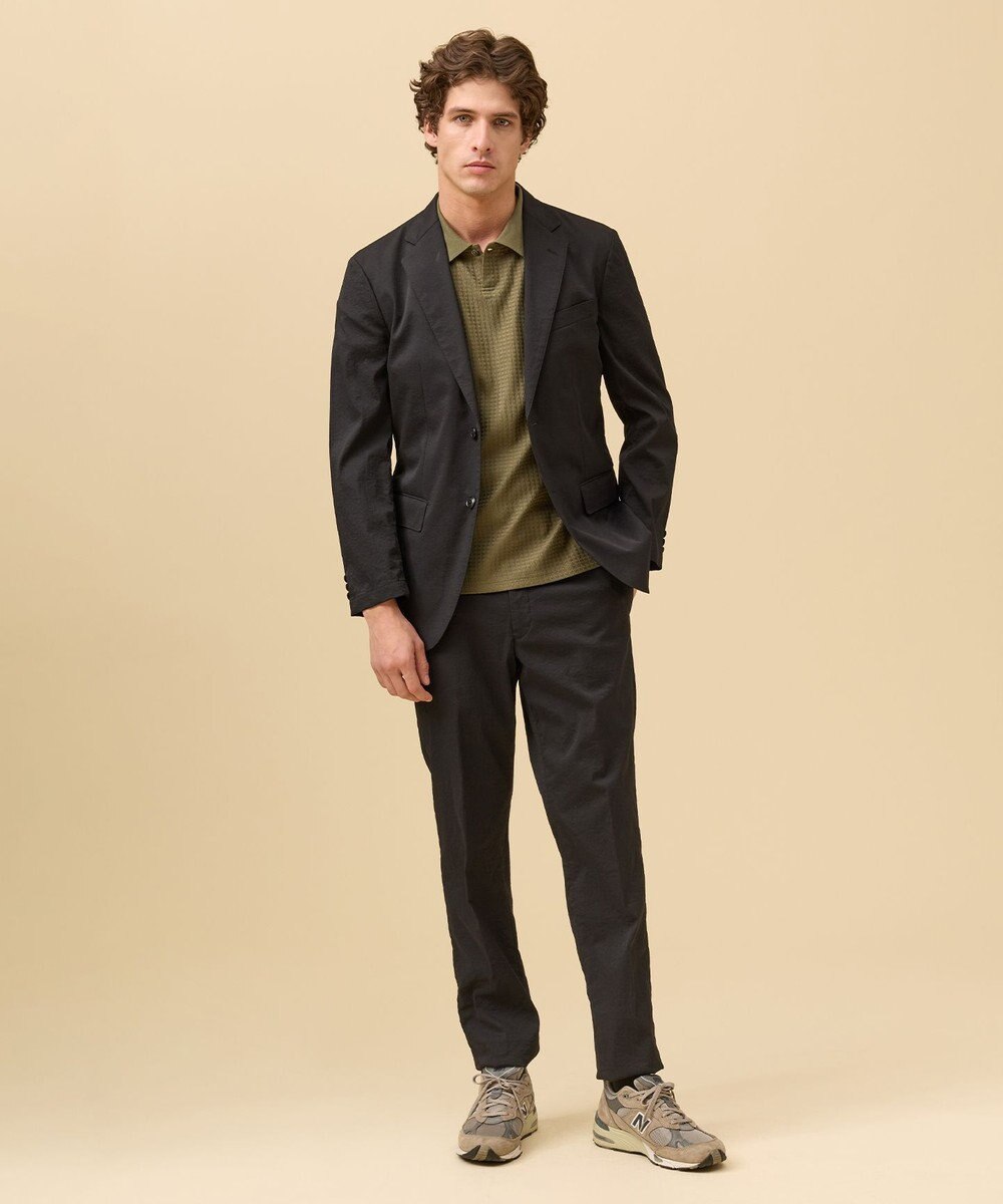 J.PRESS MEN 驚くほど軽くて伸びる【MECHANICAL】【超軽量 / 清涼感 / 洗える】ハイパワーストレッチジャケット 