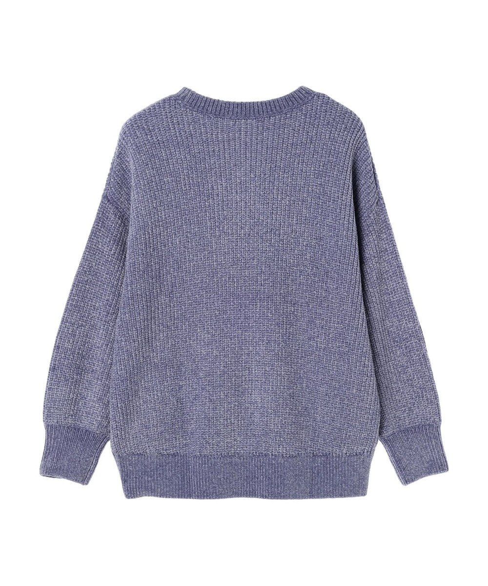 Green Parks ベロアモールニットプルオーバー 