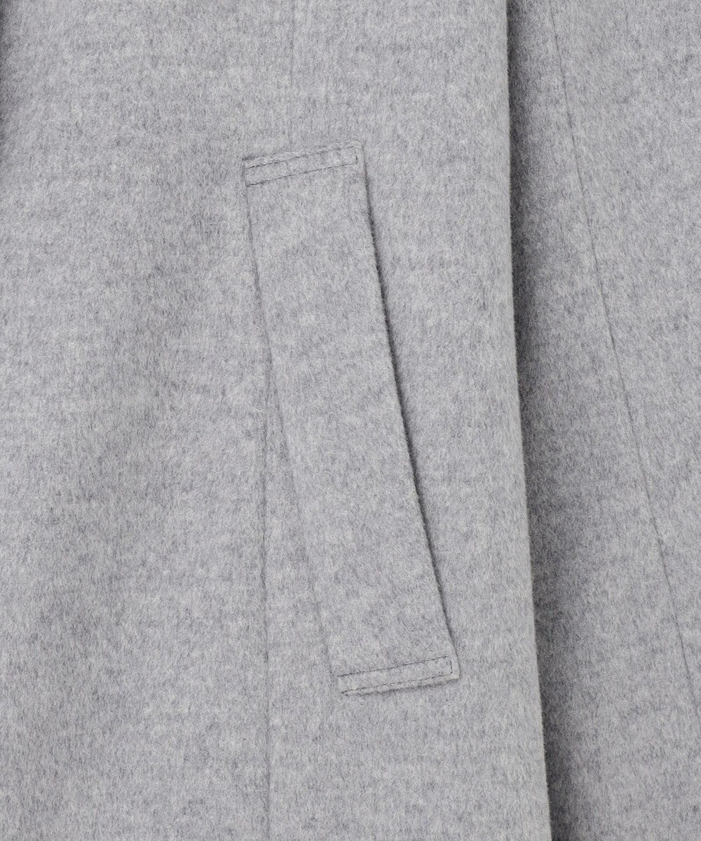 J.PRESS LADIES L Super150sAZAMIビーバー スタンドカラー コート 